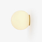Stella Modern Minimalist Mini Orb Glass Wall Lamp