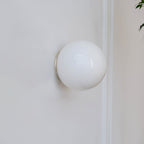 Stella Modern Minimalist Mini Orb Glass Wall Lamp