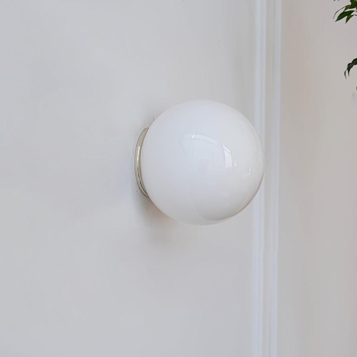Stella Modern Minimalist Mini Orb Glass Wall Lamp