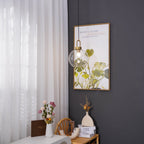 Lustra Minimalist Glass Pendant Light