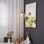 Lustra Minimalist Glass Pendant Light