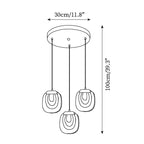 Avesia Minimalist Glass Pendant Light