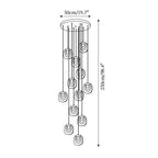 Avesia Minimalist Glass Pendant Light