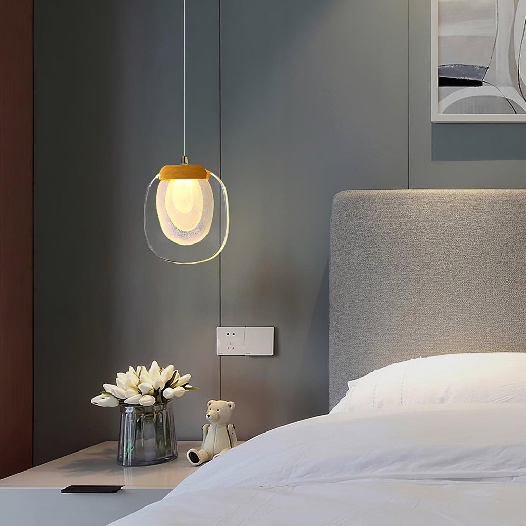 Avesia Minimalist Glass Pendant Light