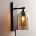Mora Nordic Art Tubular Plug-in Glass Wall Lamp