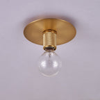 Aursorion Modern Minimalist Brass Ceiling Light