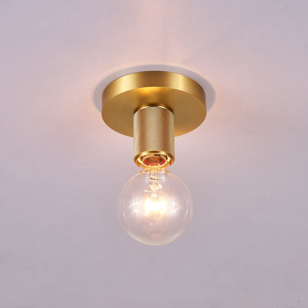 Aursorion Modern Minimalist Brass Ceiling Light