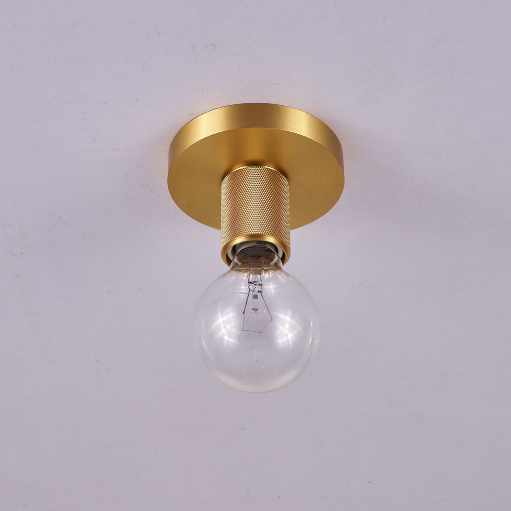 Aursorion Modern Minimalist Brass Ceiling Light