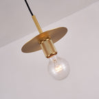Allirus Modern Minimalist Nordic Brass Pendant Light