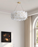 Glezen Chandelier Glass Petal Floral