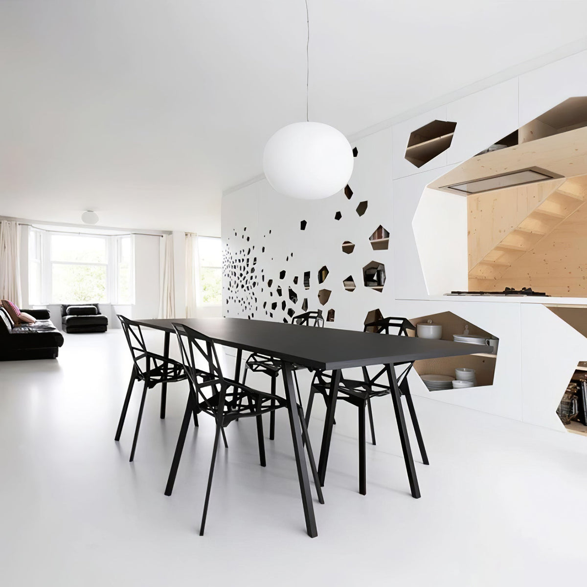Orb Modern Glass Pendant Lamp