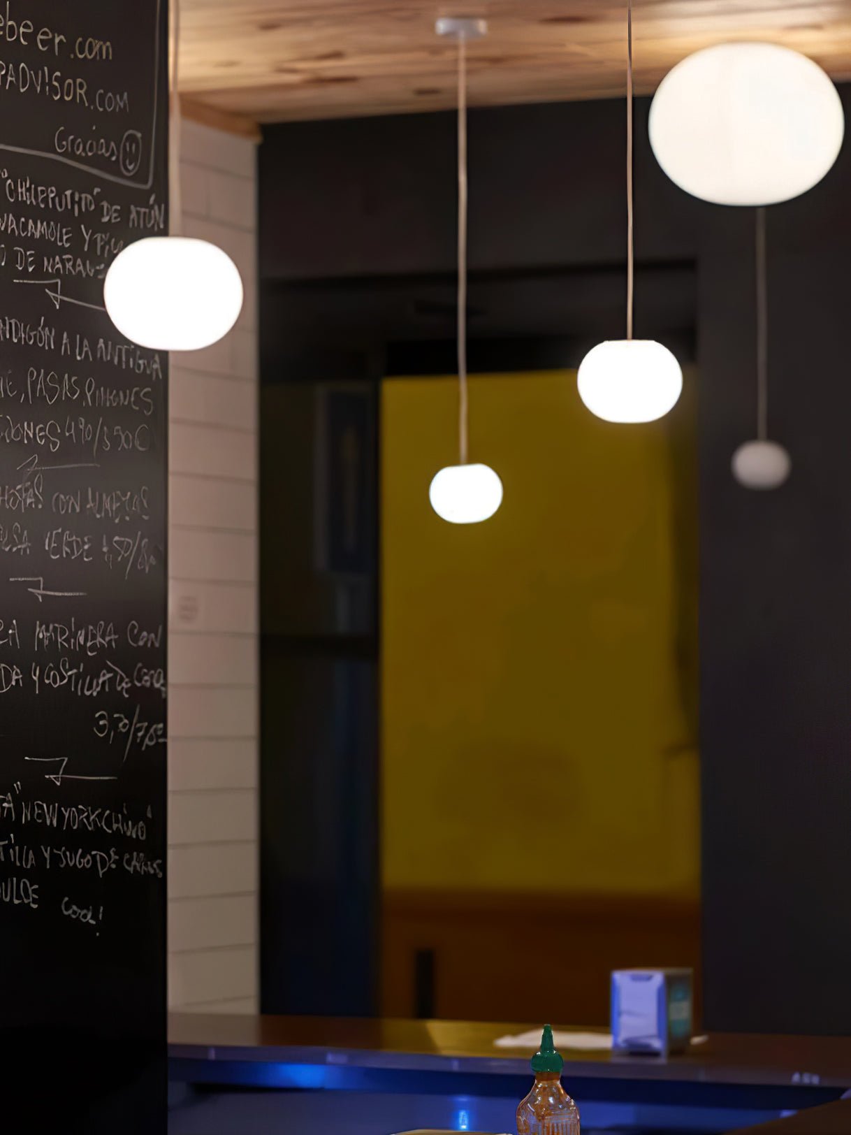 Orb Modern Glass Pendant Lamp