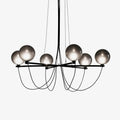Valentina Nordic Modern Glass Ball Chandelier