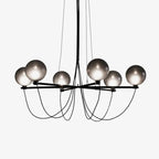 Valentina Nordic Modern Glass Ball Chandelier