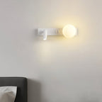 Alraeion Modern Minimalist Slim Glass Wall lamp