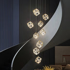 Kristy  Gold Chandelier Mulit-Head
