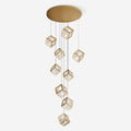 Kristy  Gold Chandelier Mulit-Head