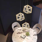 Kristy  Gold Chandelier Mulit-Head
