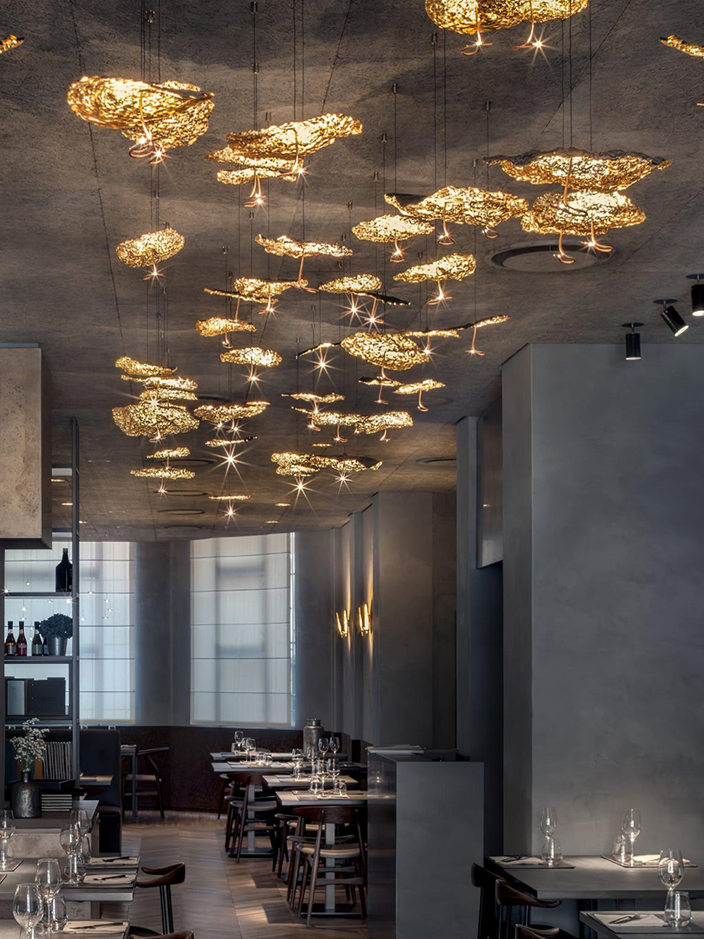 Aureate Artistic Brass Chandelier
