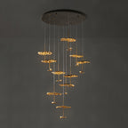 Aureate Artistic Brass Chandelier