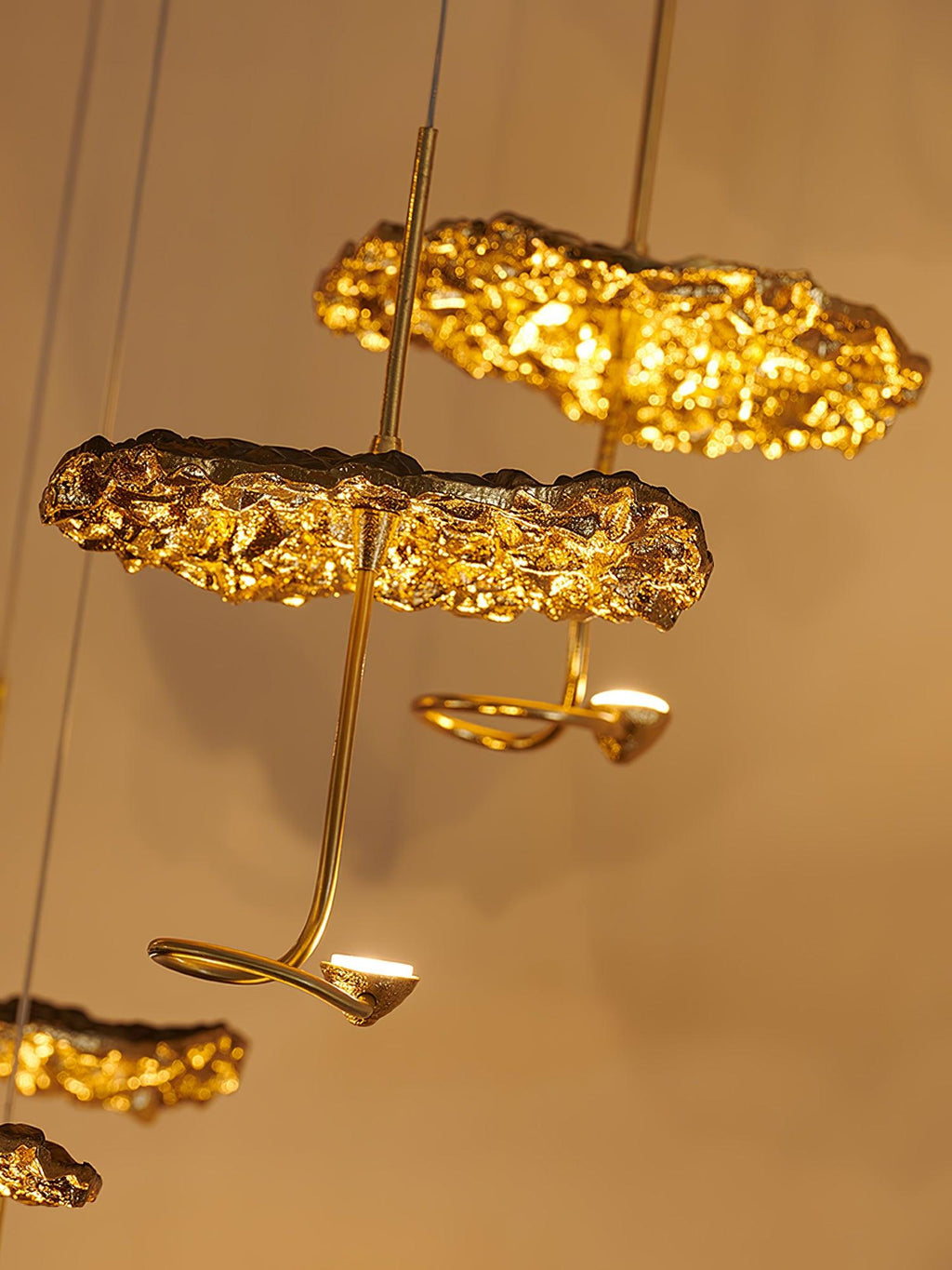 Aureate Artistic Brass Chandelier