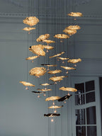 Aureate Artistic Brass Chandelier