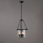 Avshaora Vintage Industrial Glass Pendant Light