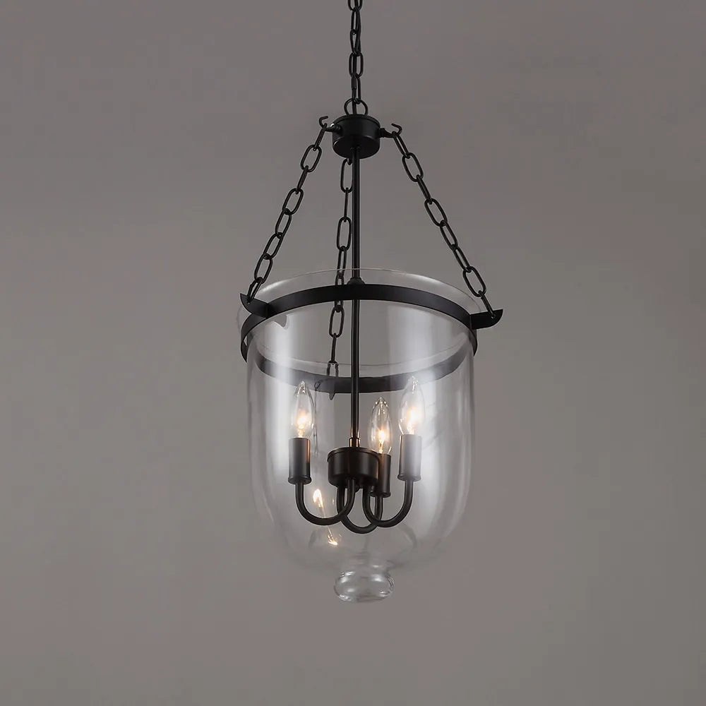 Avshaora Vintage Industrial Glass Pendant Light