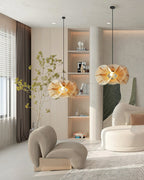 Golven Pendant Lamp Woven Rattan Organic Artistic