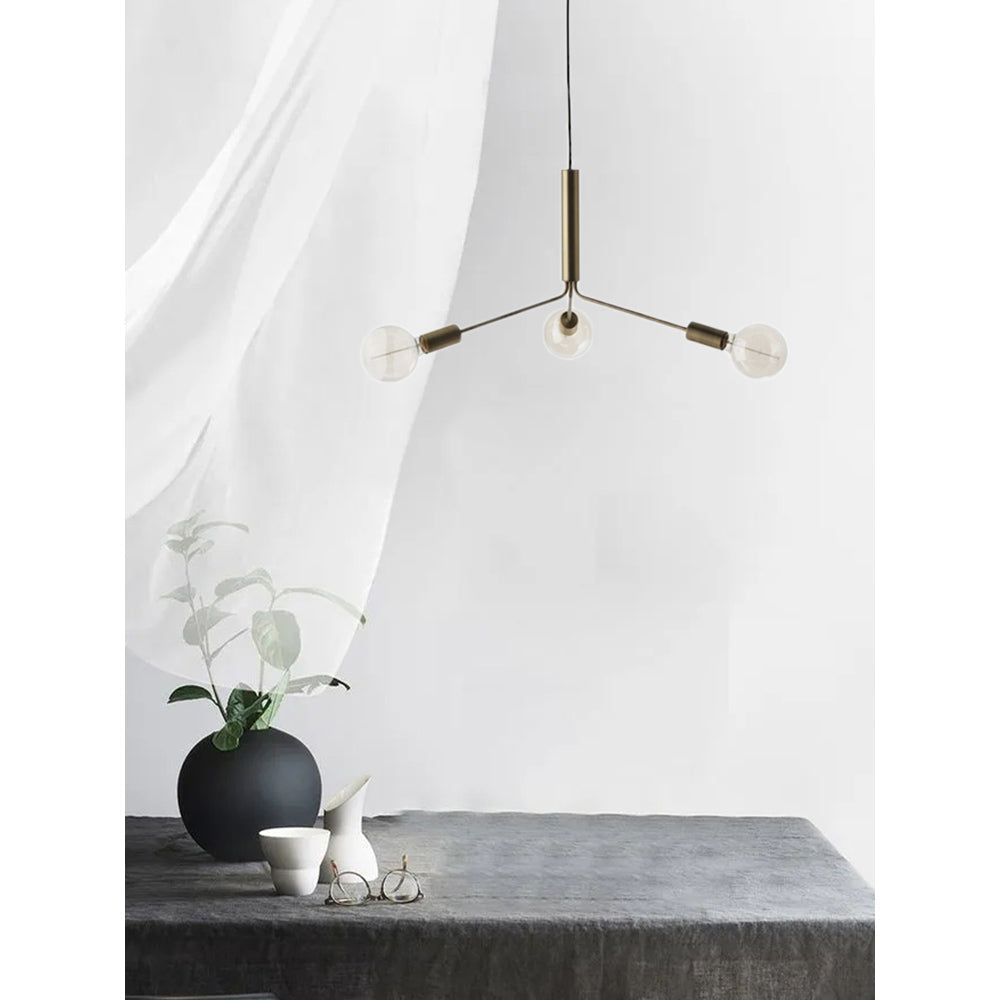 Mysolisra Modern Minimalist Metro Chandelier
