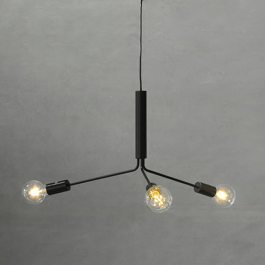 Mysolisra Modern Minimalist Metro Chandelier