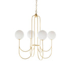 Arcana Globe  Glass Chandelier