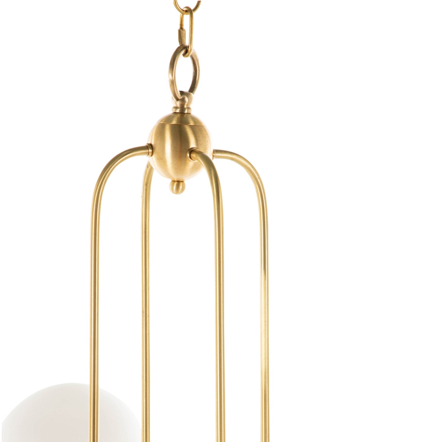 Arcana Globe  Glass Chandelier