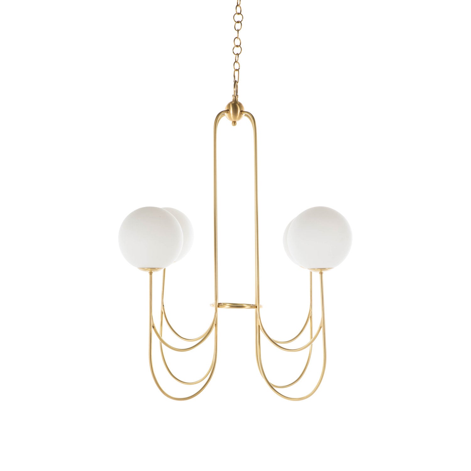 Arcana Globe  Glass Chandelier