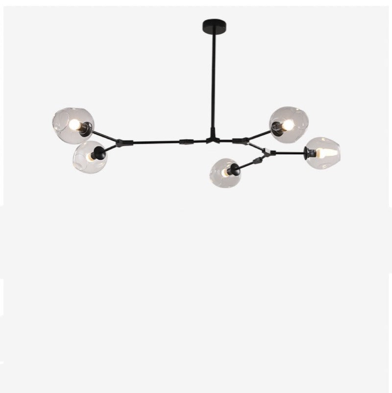 Valentina Nordic Modern Glass Pendant Light Bubble - Letslighting