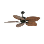Alora Tropical Wood Ceiling Fan Light