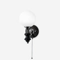 Duvin Frosted Glass Vintage Wall Lamp