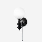 Duvin Frosted Glass Vintage Wall Lamp