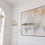 Cucarara Vintage Industrial Isle Black Chandelier