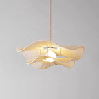 Ondra Wave Rattan Pendant Light