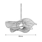 Ondra Wave Rattan Pendant Light