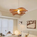 Ondra Wave Rattan Pendant Light