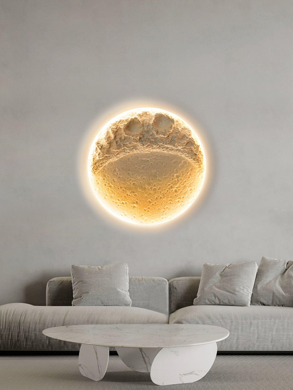 Lustra Wall Lamp Gypsum Moon