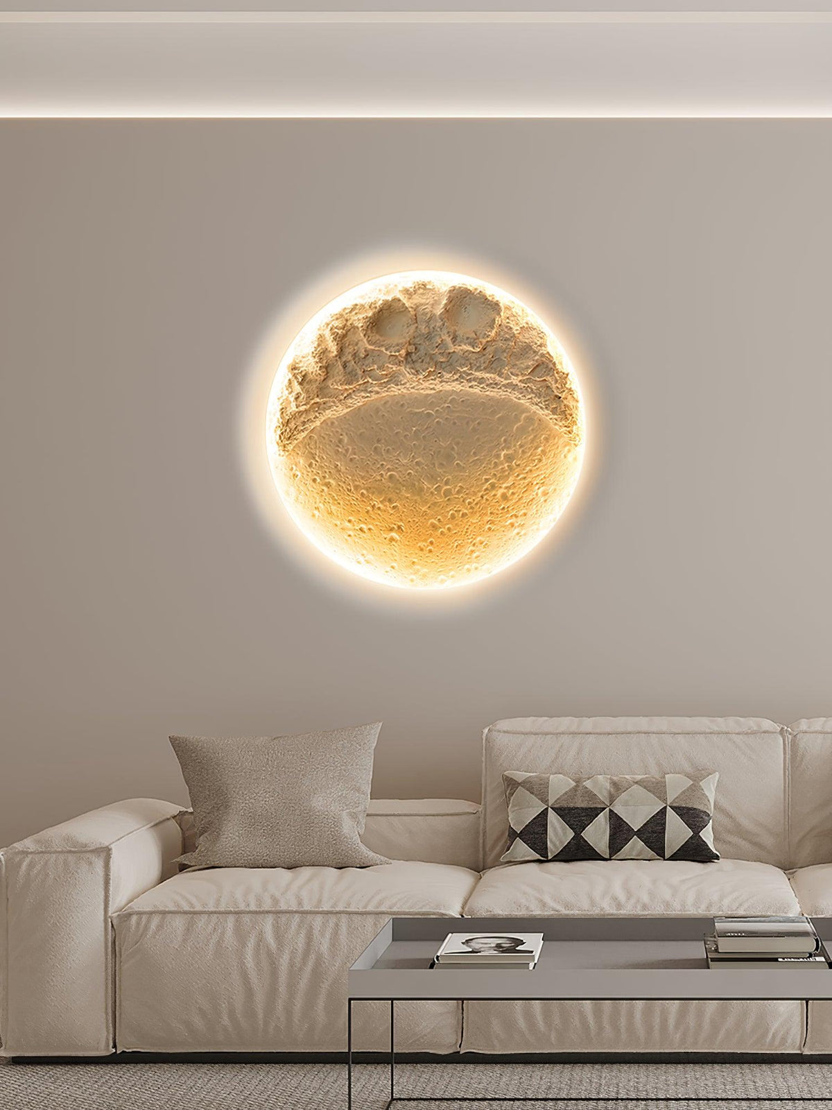 Lustra Wall Lamp Gypsum Moon