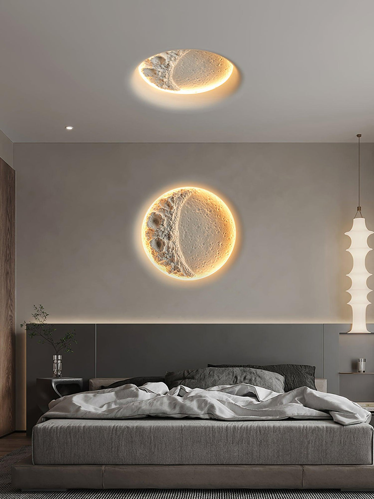 Lustra Wall Lamp Gypsum Moon