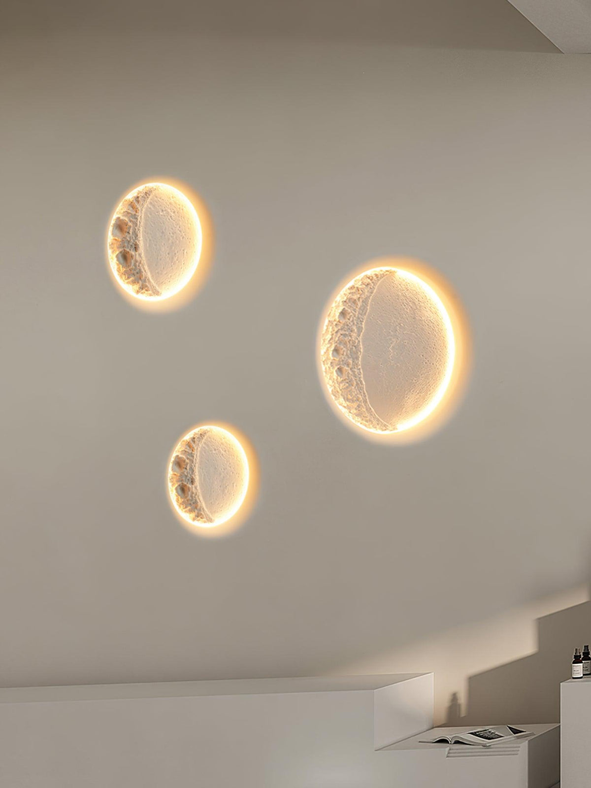 Lustra Wall Lamp Gypsum Moon