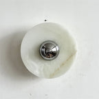 Arsole Modern Minimalist Round Jade Wall Lamp