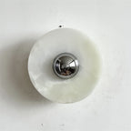 Arsole Modern Minimalist Round Jade Wall Lamp
