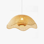 Ritta Woven Wicker Pendant Light Bamboo Bedroom Dining Room