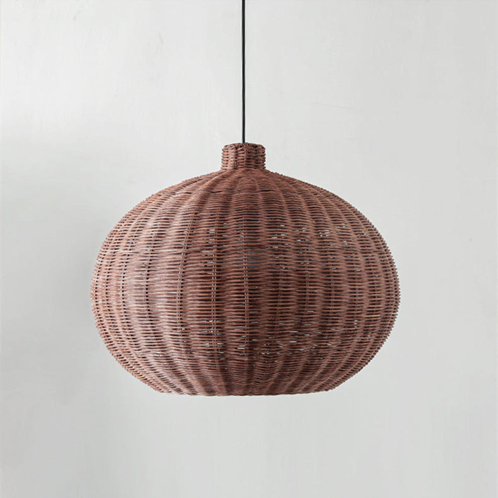 Ritta Nordic Japanese Pendant Light  Rattan Bedroom Dining Room